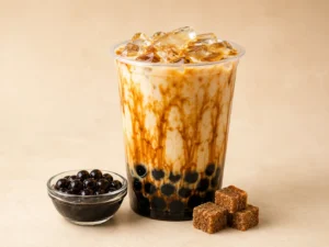 Brown Sugar Boba Milk Tea