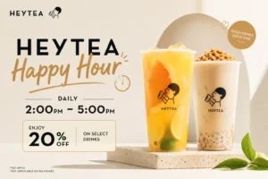HEYTEA Happy Hour