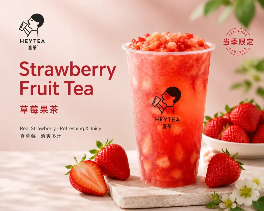 HEYTEA Strawberry Fruit Tea