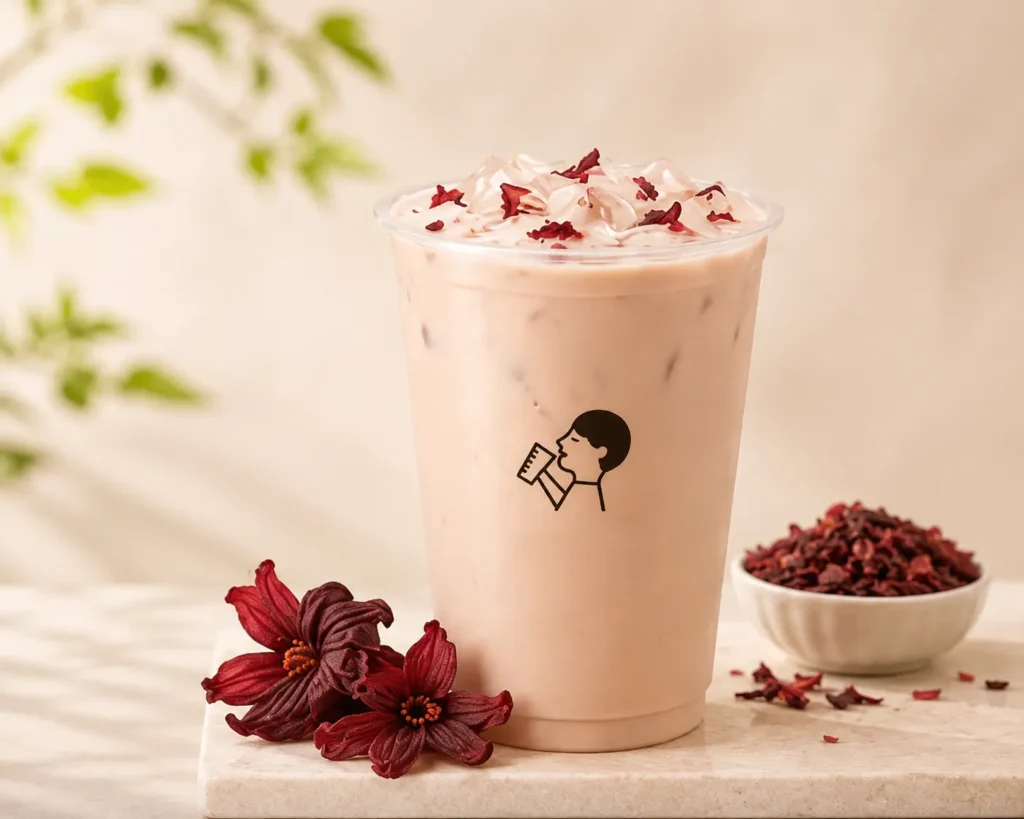 Red Blossom Milk Tea