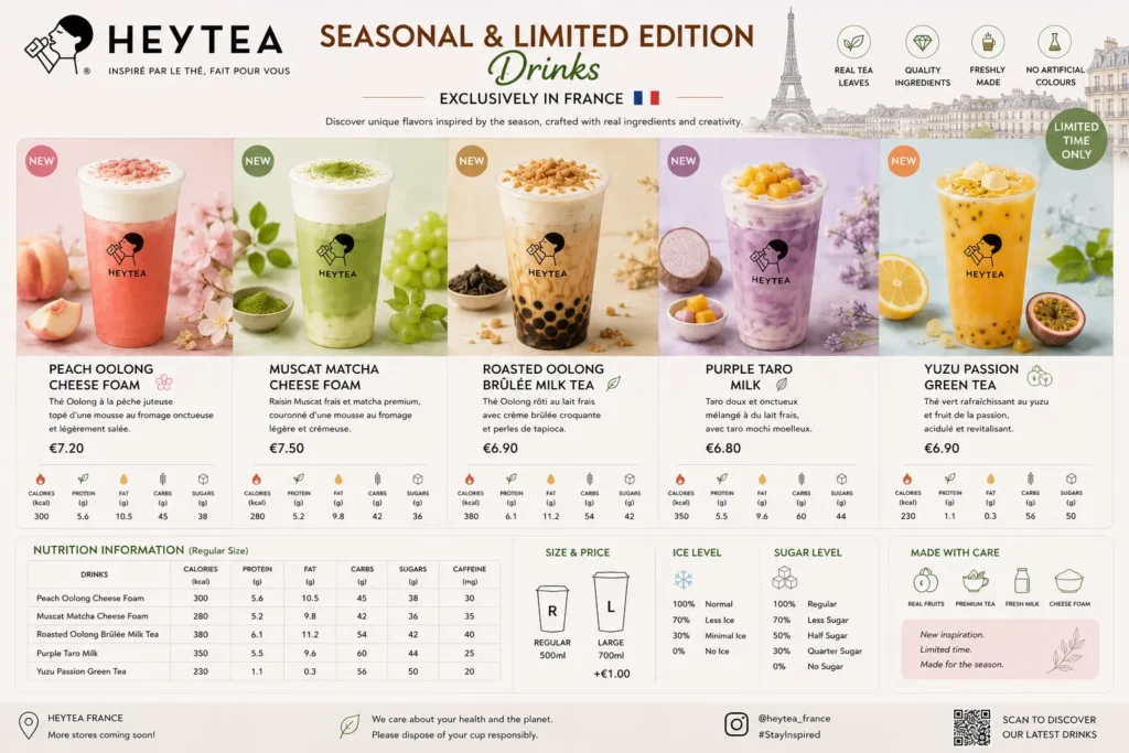 Seasonal and Limited Edition Drinks