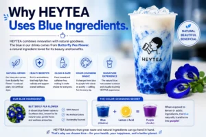 Why HEYTEA Uses Blue Ingredients.