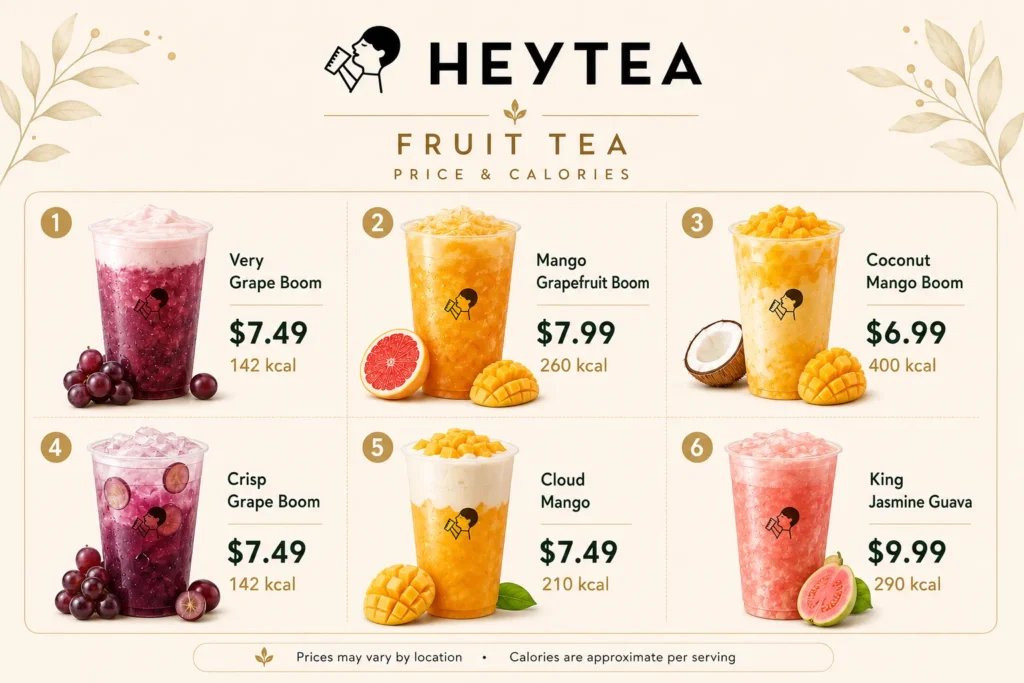 heytea fruit tea