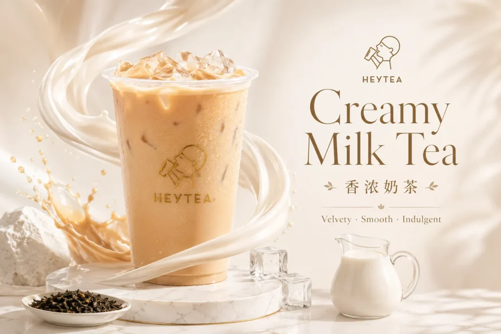 creamy milk tea