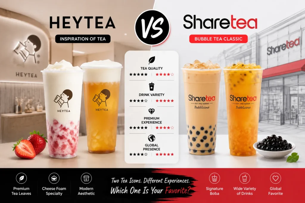HEYTEA vs Sharetea