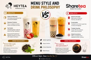 Menu Style and Drink Philosophy